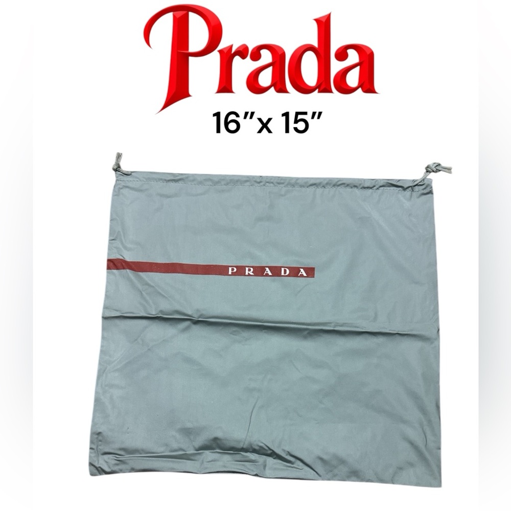 120. Prada Gray Men's Bag